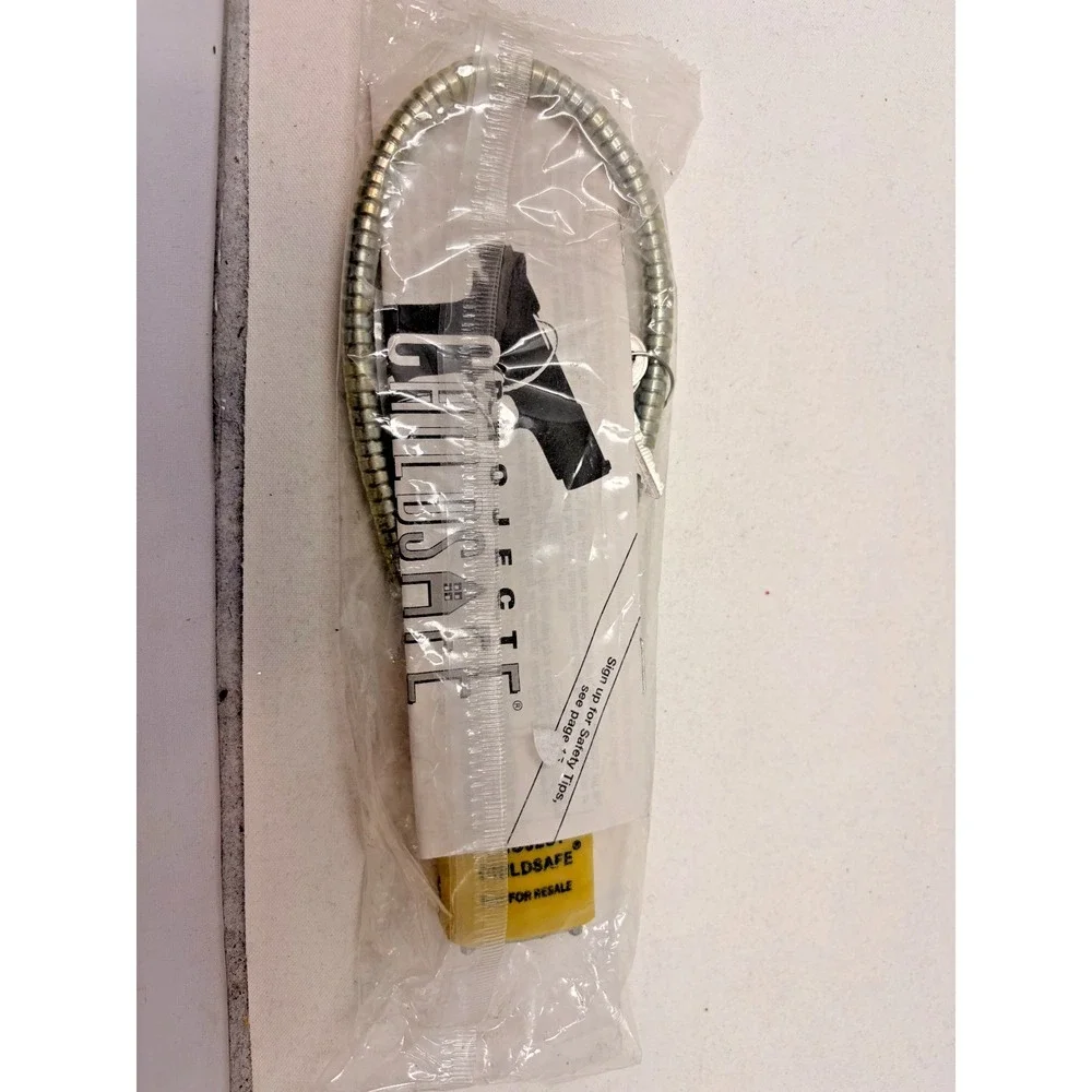 Project ChildSafe Gun Trigger Lock w Keys Cable Safety Lock New Sealed Firearm